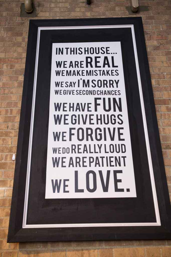 in this house real mistakes sorry second chances fun hugs forgive loud patient love