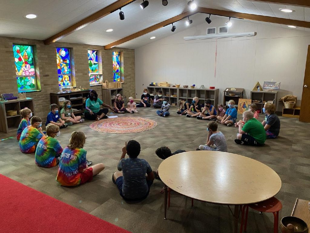Godly Play children kids chapel room 304 Sunday school