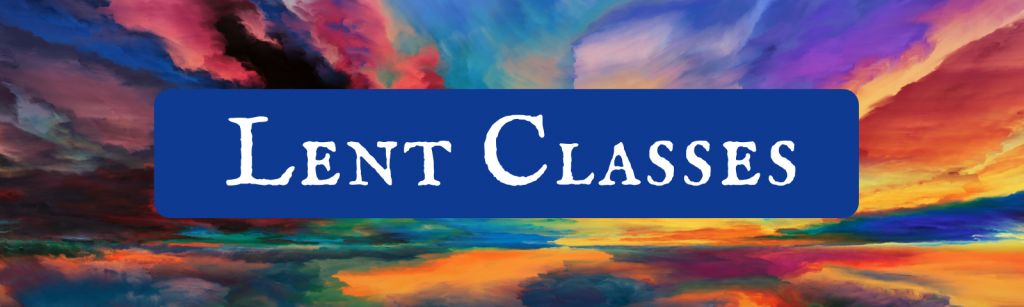 Lent classes learning opportunities adults