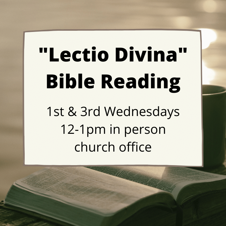 lectio divina Bible reading praying scripture