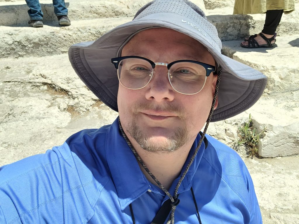 Pastor Jon Southern Steps Israel Holy Land Pilgrimage