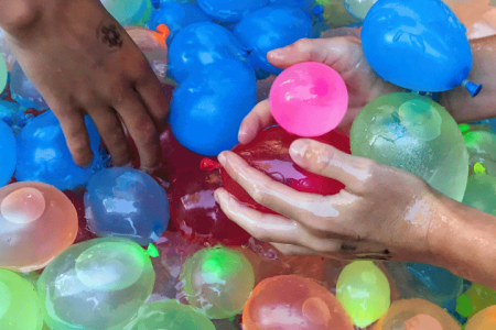 Messy Games youth faith finders fall kickoff