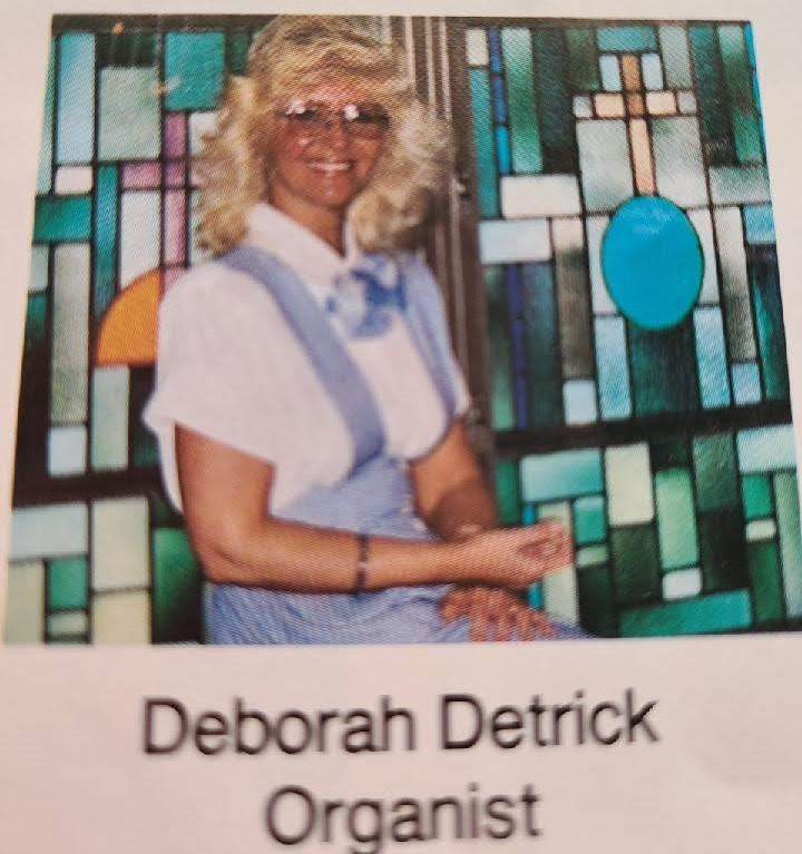 Debbie Detrick organist pianist accompanist