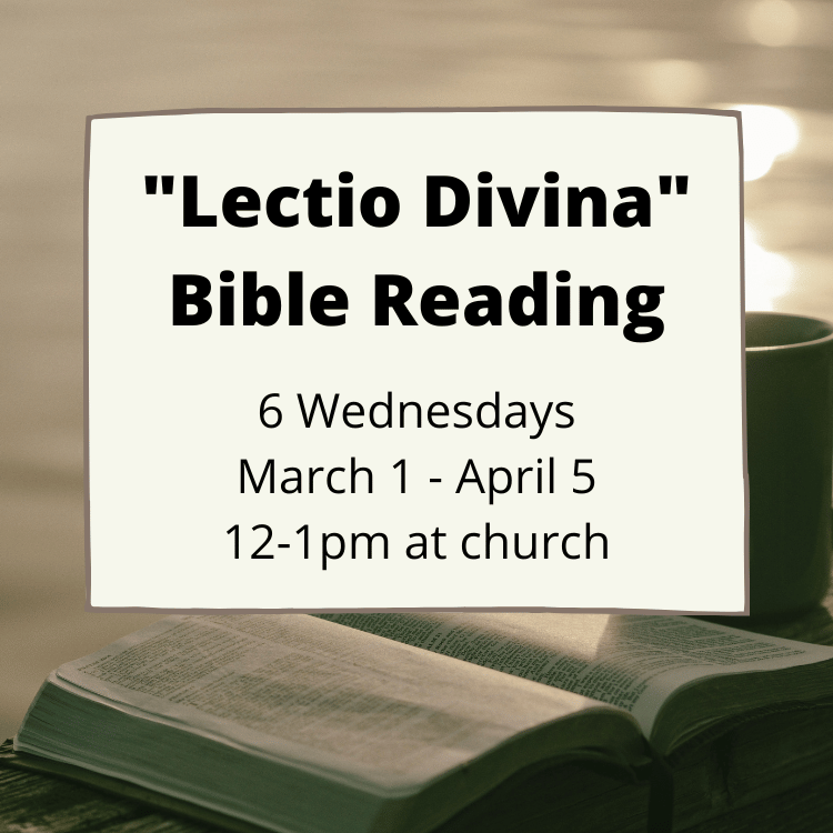 lectio divina praying scriptures lent adult learning