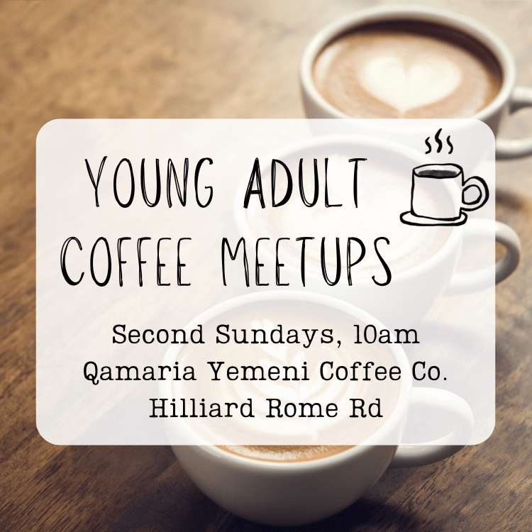 young adult coffee meetups